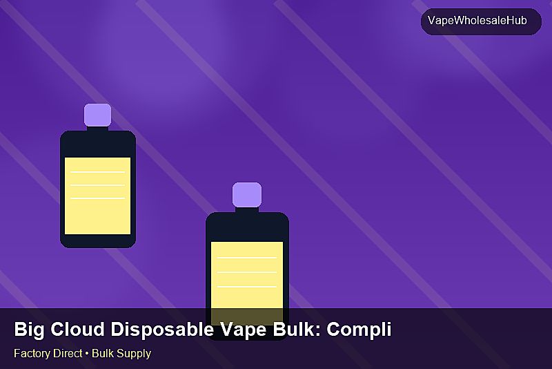 Big Cloud Disposable Vape Bulk — Big Cloud Disposable Vape Bulk: Compliance Standards | 2026 Edition photo 1