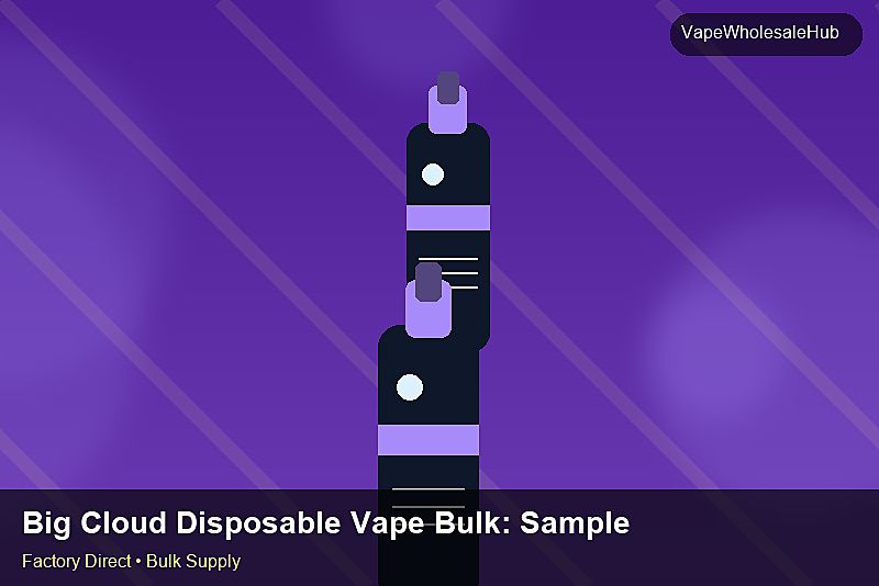 Big Cloud Disposable Vape Bulk โ Big Cloud Disposable Vape Bulk: Sample Policy | 2026 Edition photo 2