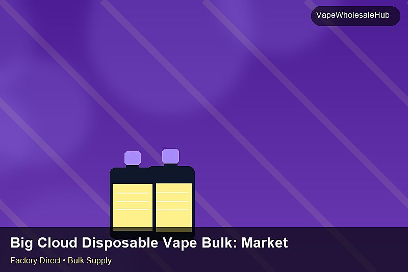 Big Cloud Disposable Vape Bulk — Big Cloud Disposable Vape Bulk: Market Trends 2026 | 2026 Edition photo 1