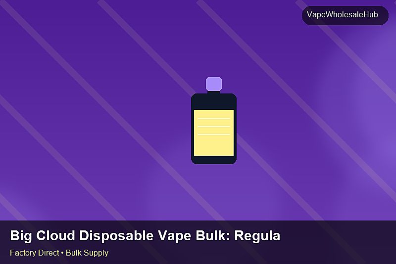 Big Cloud Disposable Vape Bulk — Big Cloud Disposable Vape Bulk: Regulatory Update | 2026 Edition photo 1
