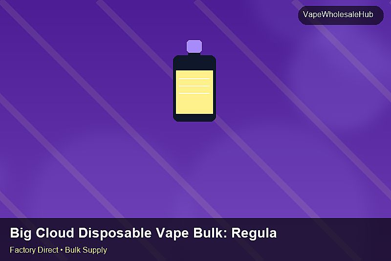 Big Cloud Disposable Vape Bulk — Big Cloud Disposable Vape Bulk: Regulatory Update | 2026 Edition photo 2