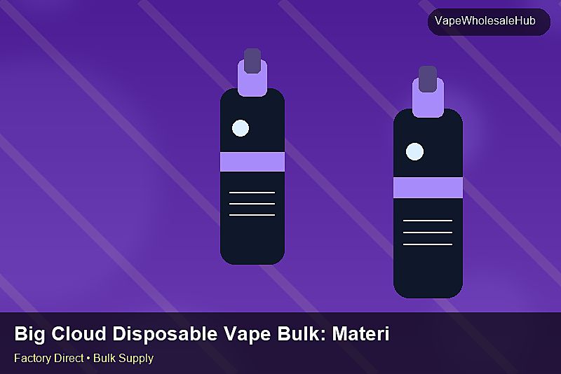 Big Cloud Disposable Vape Bulk — Big Cloud Disposable Vape Bulk: Material & Ingredients | 2026 Edition photo 2