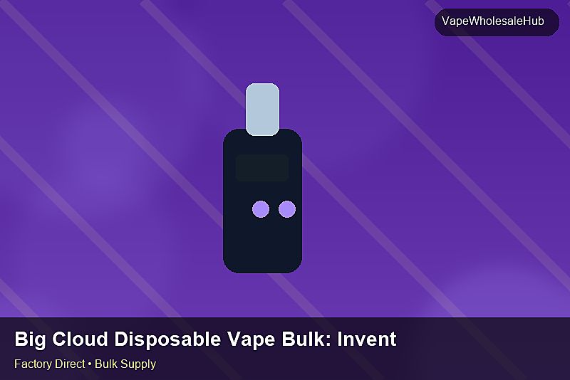 Big Cloud Disposable Vape Bulk — Big Cloud Disposable Vape Bulk: Inventory Management | 2026 Edition photo 1