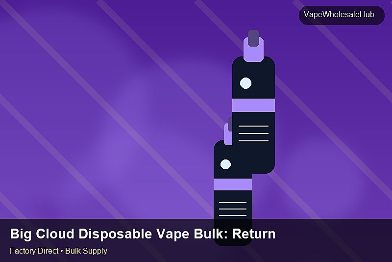 Big Cloud Disposable Vape Bulk — Big Cloud Disposable Vape Bulk: Returns & Warranty | 2026 Edition photo 1
