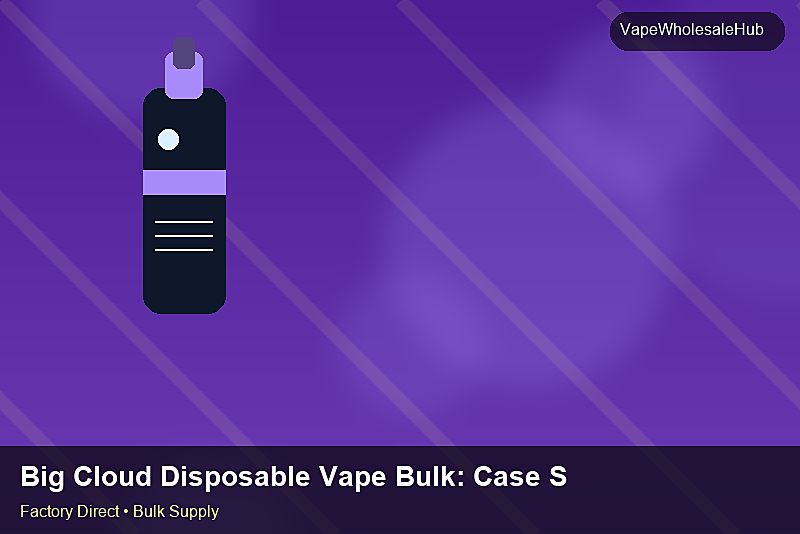 Big Cloud Disposable Vape Bulk — Big Cloud Disposable Vape Bulk: Case Studies | 2026 Edition photo 1