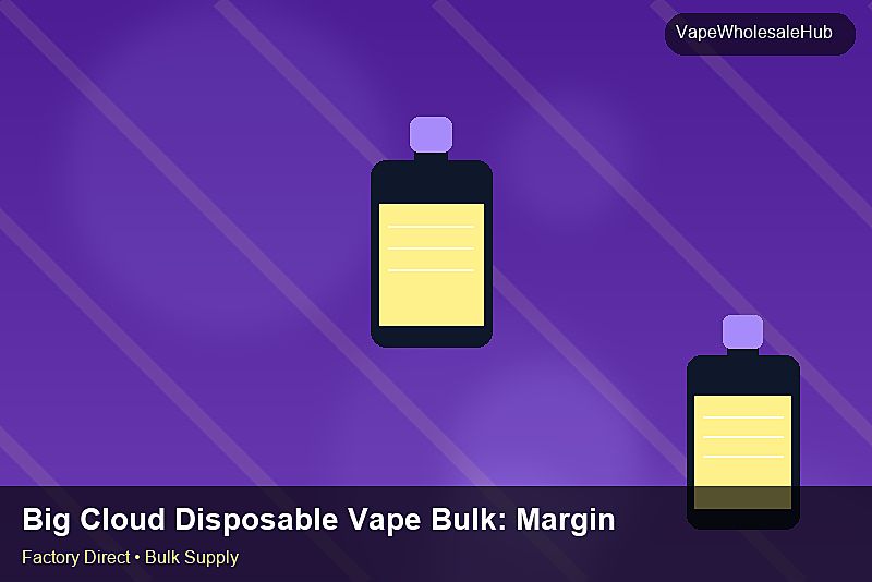 Big Cloud Disposable Vape Bulk — Big Cloud Disposable Vape Bulk: Margin Calculator | 2026 Edition photo 2