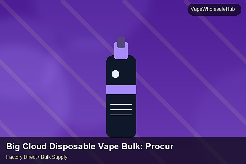 Big Cloud Disposable Vape Bulk — Big Cloud Disposable Vape Bulk: Procurement Checklist | 2026 Edition photo 2